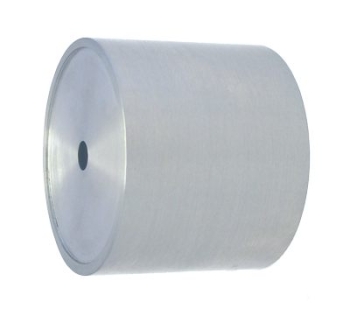 Adapter zur Verbindung von Holzhandlauf 42,4 mm u. Fittings, V2A
